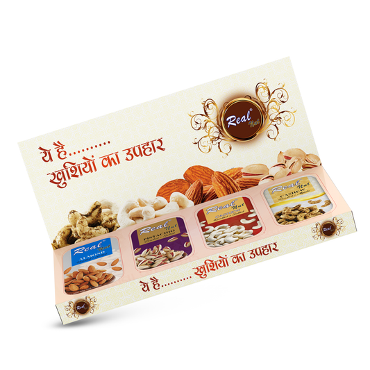 Roasted and Salted Dry Fruits Gift Pack - 400g